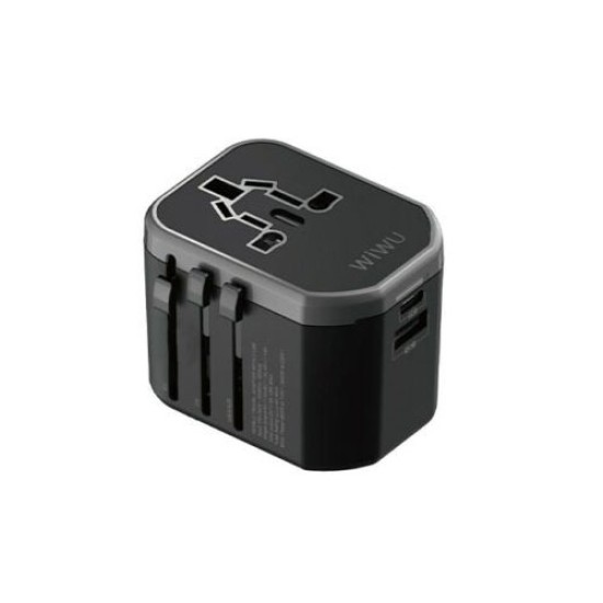 WIWU UA-302 Multi-function Travel Adapter WIWU UA-302 Multi-function Travel Adapter